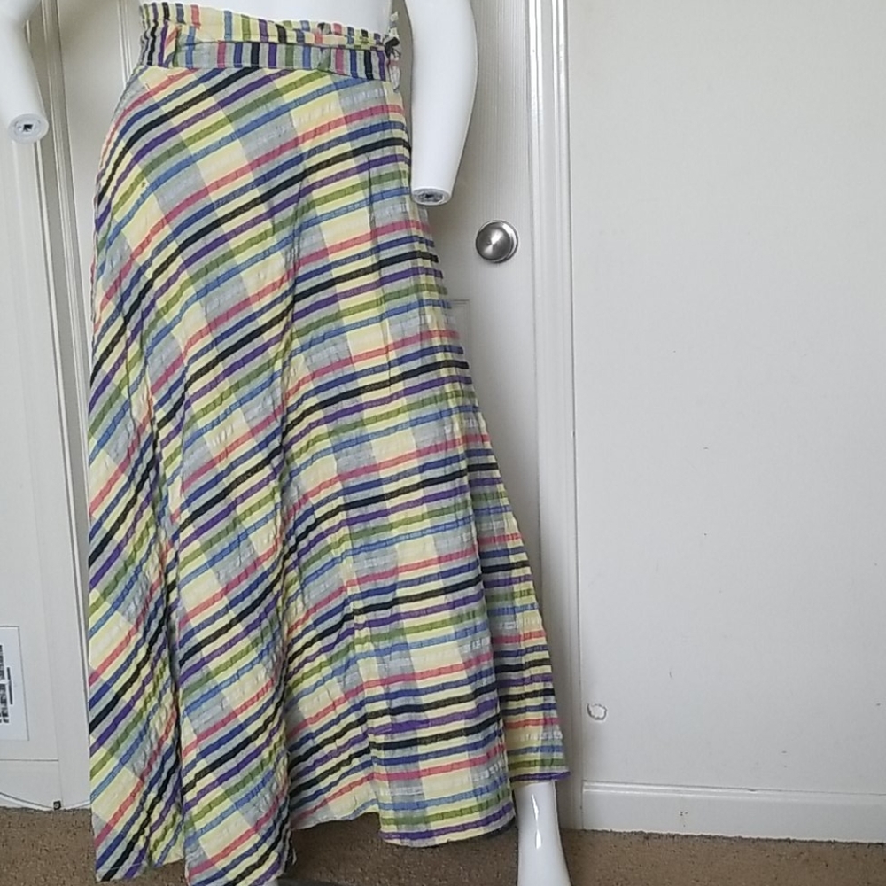 Vtg Wrap Skirt